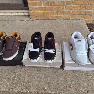 Adio Skate Shoes Lot 3 Pair New In Box Men Size 9 US Wray, Lakewood, Hayter LP